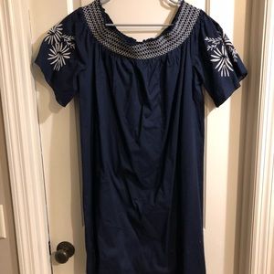 Off the shoulder dress